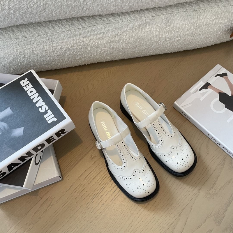 Miu Miu Leather Shoes